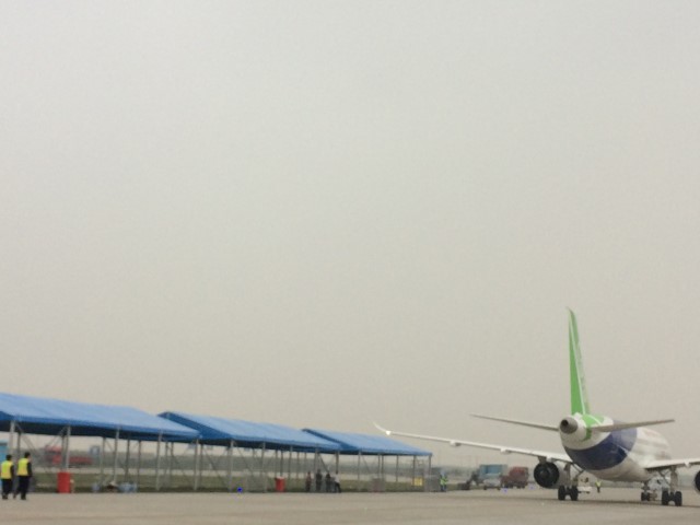 2017上海大飛機(jī)C919試飛